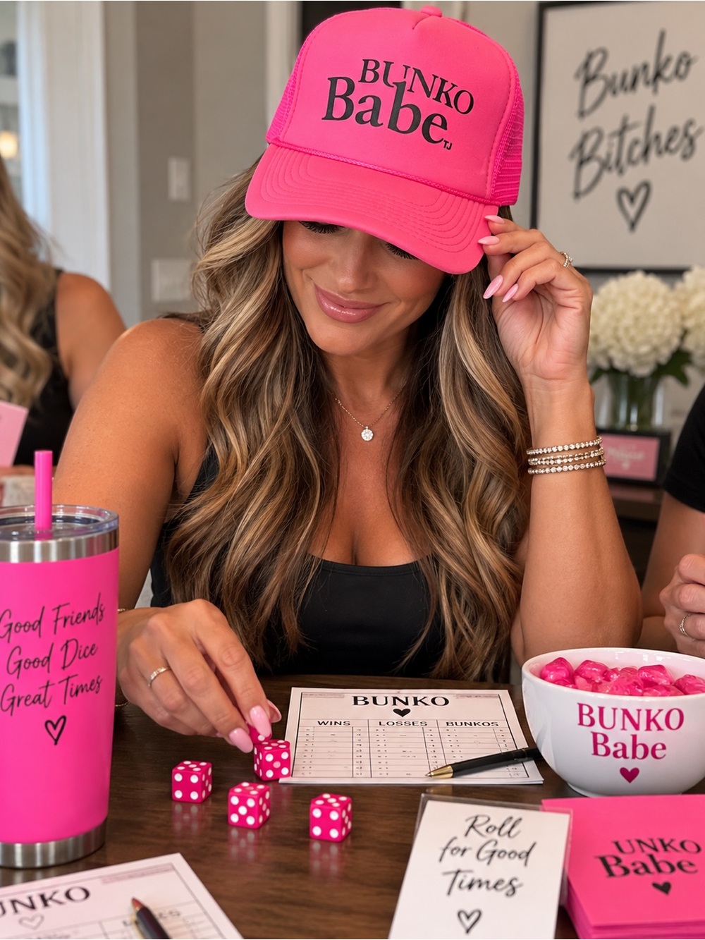 Hot Pink Trucker Hat